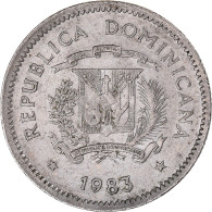 Monnaie, République Dominicaine, 10 Centavos, 1983 - Dominicana