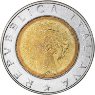 Monnaie, Italie, 500 Lire, 1994, Rome, TTB+, Bimétallique, KM:167 - 500 Lire