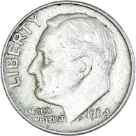 Monnaie, États-Unis, Roosevelt, Dime, 1964, Denver, SUP, Argent, KM:195 - 1946-...: Roosevelt