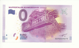 Billet Souvenir - 0 Euro - XEPD - 2017-1 - WUPPERTALER SCHWEBEBAHN KAISERWAGEN - N° 9079 - Billet épuisé - Mezclas - Billetes