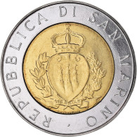 Monnaie, Saint Marin , 15th Anniversary - Resumption Of Coinage, 500 Lire, 1987 - Saint-Marin