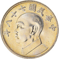 Monnaie, République De Chine, TAIWAN, 5 Yüan, 2008, SPL, Cupro-nickel, KM:552 - China