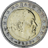 Monaco, Rainier III, 2 Euro, 2002, Paris, TTB+, Bimétallique, Gadoury:MC179 - Mónaco