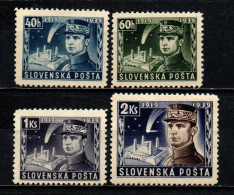 SLOVACCHIA - 1939 - General Stefanik And Memorial Tomb - SENZA GOMMA - Unused Stamps