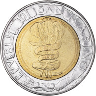 Monnaie, Saint Marin , 500 Lire, 1995, Rome, TTB+, Bimétallique, KM:330 - San Marino
