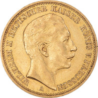 Monnaie, Etats Allemands, PRUSSIA, Wilhelm II, 20 Mark, 1906, Berlin, SUP, Or - Sonstige & Ohne Zuordnung