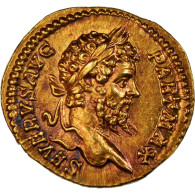 Monnaie, Septime Sévère & Julia Domna, Aureus, 201, Rome, FDC, Or - La Dinastia Severi (193 / 235)