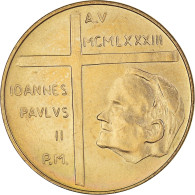 Monnaie, Cité Du Vatican, John Paul II, 20 Lire, 1983, FDC, Bronze-Aluminium - Vatican