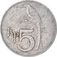 Monnaie, Indonésie, 5 Rupiah, 1970 - Indonésie