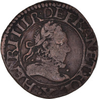 Monnaie, France, Henri III, Double Tournois, 1588, Amiens, TB+, Cuivre, CGKL:6 - 1574-1589 Henri III