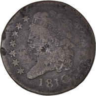 Monnaie, États-Unis, Classic Head Half Cent, Half Cent, 1810, U.S. Mint - Half Cents