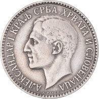 Monnaie, Yougoslavie, Alexander I, Dinar, 1925, Poissy, TTB, Nickel-Bronze, KM:5 - Yugoslavia