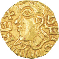 Monnaie, France, Triens, Monétaire FREDVLFVS, V. VIIème Siècle , Bourges - 470-751 Monete Merovingi