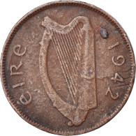 Monnaie, République D'Irlande, 1/2 Penny, 1942 - Ierland