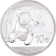 Monnaie, République Populaire De Chine, 10 Yüan, 2014, Panda, FDC, Argent - Cina