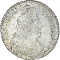 Monnaie, France, Louis XIV, 1/2 Ecu Aux Palmes, 1693, Troyes, Réformé, SUP - 1643-1715 Ludwig XIV.