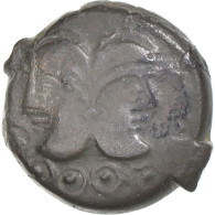 Suessions, Bronze à La Tête Janiforme, 1st Century BC, Soissons, Bronze, TTB - Celtas