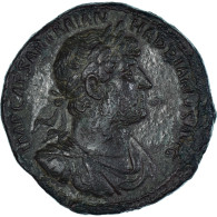 Monnaie, Hadrien, Sesterce, 121-123, Rome, TTB, Bronze, RIC:666 - The Anthonines (96 AD To 192 AD)