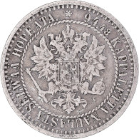 Monnaie, Finlande, Alexander II, Markka, 1865, Helsinki, TB+, Argent, KM:3.1 - Finnland