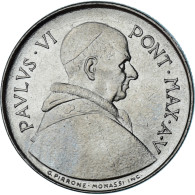 Monnaie, Cité Du Vatican, Paul VI, 50 Lire, 1967, SPL, Acier Inoxydable, KM:97 - Vatican