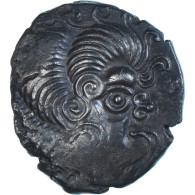 Monnaie, Coriosolites, Statère, 80-50 BC, Classe III, TTB, Billon, Latour:6614 - Galle