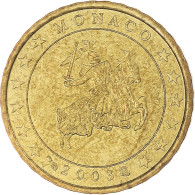 Monaco, 10 Euro Cent, 2003, Paris, SUP+, Laiton, KM:170 - Mónaco