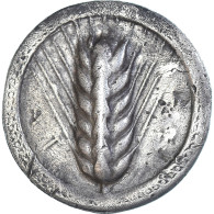 Monnaie, Lucanie, Statère, Ca. 540-520 BC, Metapontion, TTB+, Argent, HN - Grecques