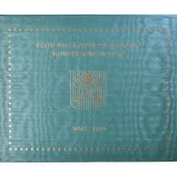 Vatican, Pape Benoit XVI, Coffret 1c. à 2€, 2010, Rome, FDC - Vatikan