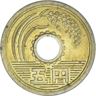 Monnaie, Japon, 5 Yen, 1962 - Giappone