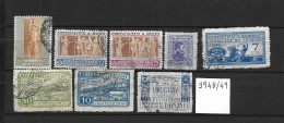 LOTE 1877   ///   URUGUAY  SELLOS DE 1948/1949  A BAJO PRECIO  ¡¡¡ LIQUIDATION - JE LIQUIDE - ANGEBOT !!! - Uruguay