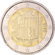 Andorre, 2 Euro, 2015, Pessac, SPL, Bimétallique, KM:527 - Andorra