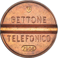 Italie, Jeton, Gettone Telefonico, SPL, Cuivre - Autres & Non Classés