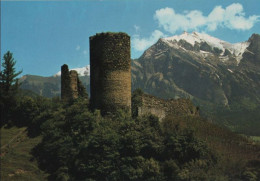 88823 - Schweiz - Bad Ragaz - Ruine Freudenberg Mit Falknis - Ca. 1980 - Sonstige & Ohne Zuordnung