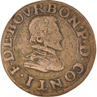 Monnaie, France, François De Bourbon-Conti, Double Tournois, Château-Regnault - Autres & Non Classés