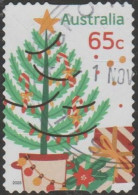 AUSTRALIA - DIE-CUT - USED - 2023 65c Secular Christmas - Tree - Used Stamps