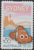 AUSTRALIA - DIE-CUT - USED - 2023 $1.20 Disney 100 Years - Nemo - Oblitérés