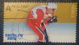 Norway Winter Olympics 2014 Used Stamp - Usados