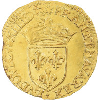 Monnaie, France, Louis XIII, Ecu D'or, 1616, Rouen, TTB+, Or, Gadoury:55 - 1610-1643 Louis XIII Le Juste