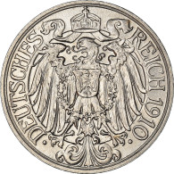 Monnaie, GERMANY - EMPIRE, Wilhelm II, 25 Pfennig, 1910, Muldenhütten, SUP - 25 Pfennig