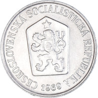Monnaie, Tchécoslovaquie, 10 Haleru, 1969 - Cecoslovacchia