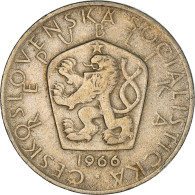 Monnaie, Tchécoslovaquie, 5 Korun, 1966, TB+, Cupro-nickel, KM:60 - Tchécoslovaquie