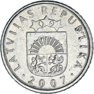 Monnaie, Lettonie, 50 Santimu, 2007 - Letonia