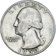 Monnaie, États-Unis, Quarter, 1950 - 1932-1998: Washington