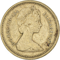 Monnaie, Grande-Bretagne, Elizabeth II, Pound, 1984, TB+, Nickel-Cuivre, KM:934 - 1 Pond