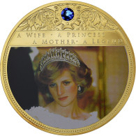 Royaume-Uni, Médaille, Portraits De La Princesse Diana, SUP, Copper Gilt - Autres & Non Classés