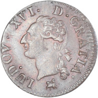 Monnaie, France, Louis XVI, Liard, 1791, Rouen, TTB+, Cuivre, Gadoury:348 - 1774-1791 Luigi XVI