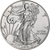 Monnaie, États-Unis, Silver Eagle, 1 Dollar, 2017, 1 Oz, FDC, Argent - Silber