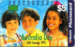 9-3-2024 (Phonecard) Australia Day 1995 - $ 5.00 - Phonecard - Carte De Téléphoone (1 Card) - Australien
