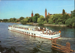 Ansichtskarte Köpenick-Berlin Fahrgastschiff Bertold Brecht 1986 - Koepenick