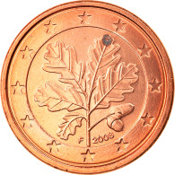 République Fédérale Allemande, Euro Cent, 2008, Stuttgart, FDC, Copper Plated - Allemagne